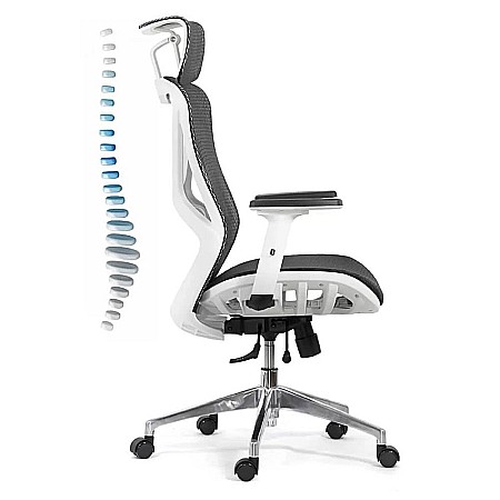 Scaun ergonomic multifunctional SYYT 9503, suport lombar, tetiera reglabila, multiblock, 120 kg [1]