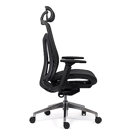 Scaun ergonomic multifunctional SYYT 9506, mesh, suport lombar reglabil, baza metalica, 120 kg [1]