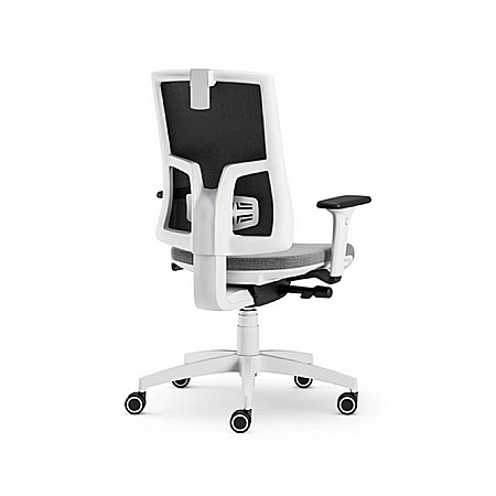 Scaun ergonomic Pure Alb Mesh PDH [1]