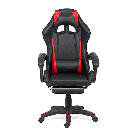 Scaun gaming cu iluminare LED RGB OFF 303, perne detasabile, suport picioare retractabil, polipropilena, 110 kg [3]