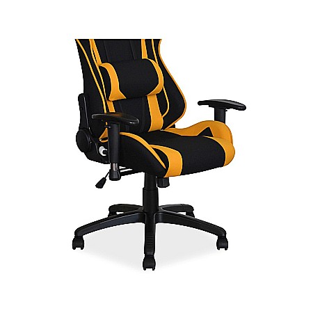 Scaun gaming SL Viper negru - galben [5]
