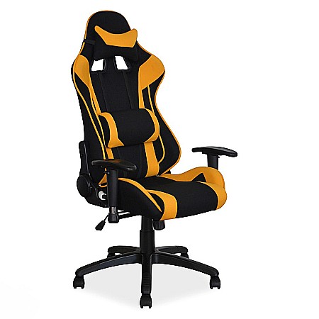 Produse - Scaun gaming SL Viper negru - galben