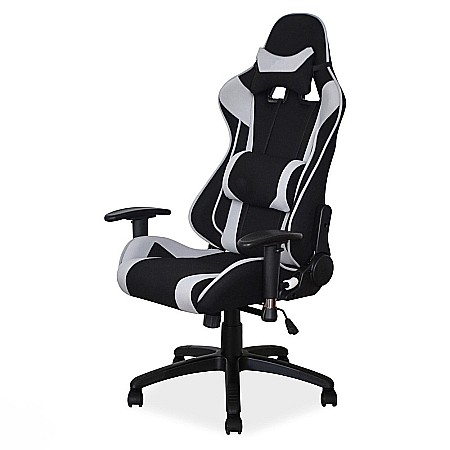 Scaun gaming SL Viper negru - gri [1]