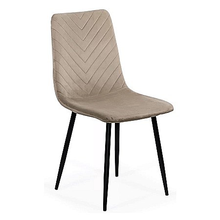 Scaun living BUC 208, catifea, baza metalica
