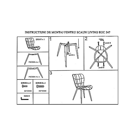 Scaun living BUC 247, catifea, ergonomic, picioare metalice, 110 kg [1]