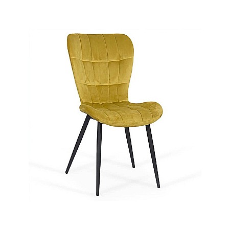 Scaune living - Scaun living BUC 247, catifea, ergonomic, picioare metalice, 110 kg