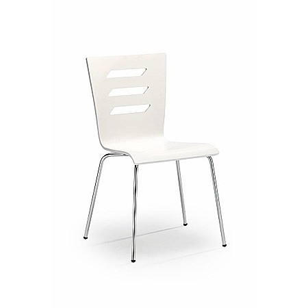 Scaune pentru living - Scaun living HM K155 alb