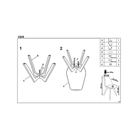 Scaun living HM K245 [2]
