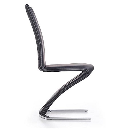 Scaun living HM K291 negru [1]