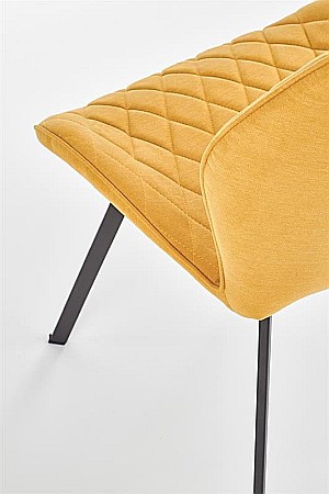 Scaun living HM K360 galben mustar [2]