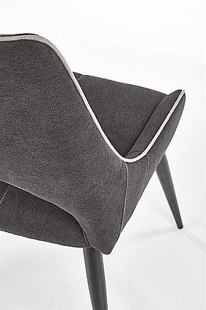 Scaun living HM K369 gri inchis [7]