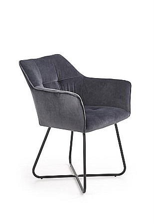Scaun living HM K377 gri inchis [0]