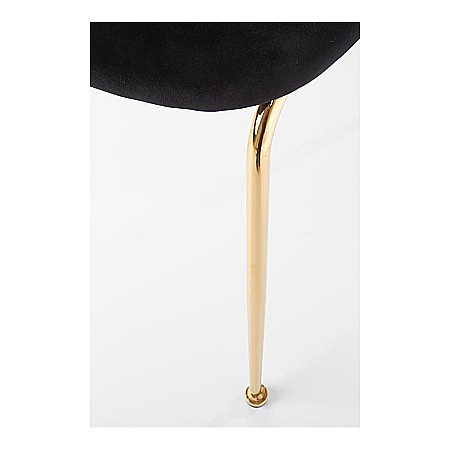 Scaun living HM K385 negru [5]