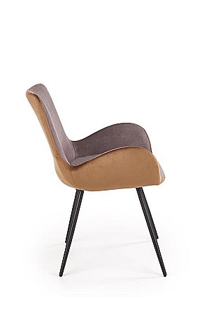 Scaun living HM K392 gri-maro [2]