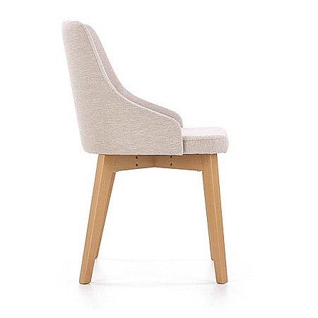 Scaun living HM Toledo crem - stejar [2]