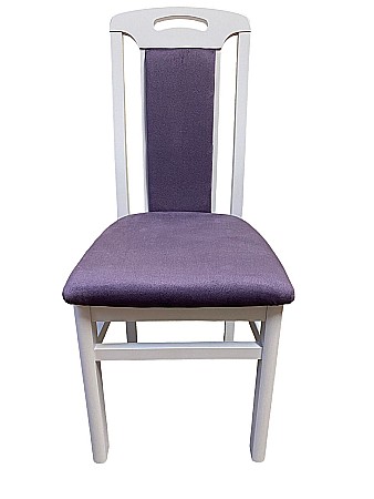Scaun living SB Tim alb/mov [1]
