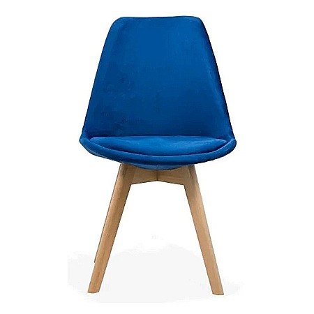 Scaun living si bucatarie BUC 242V, catifea, picioare lemn, solid, 110 kg [4]