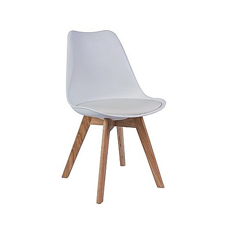 Produse - Scaun living SL Kris alb
