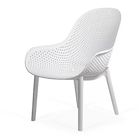 Scaune ieftine - Scaun pentru terasa HRC 593, polipropilena, solid, 110 kg