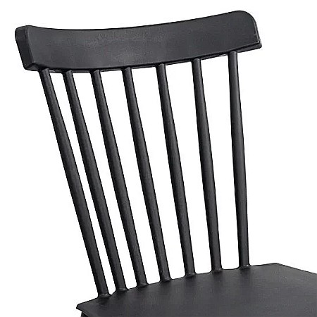 Scaun pentru terasa HRC 595, polipropilena, structura lemn,100 kg [1]