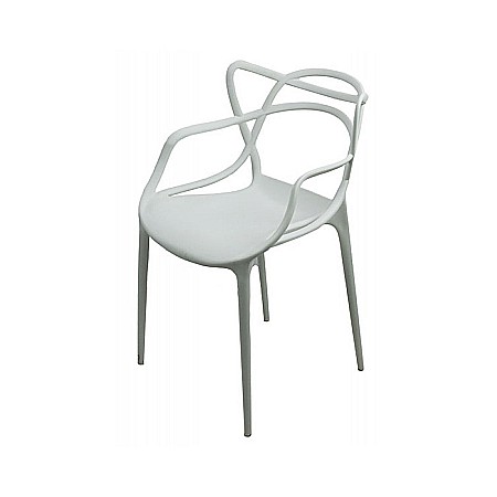 Scaune ieftine - Scaun pentru terasa HRC 599, polipropilena, solid, 100 kg
