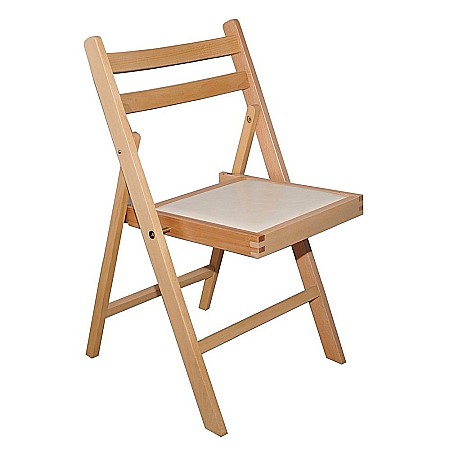 Scaun pliant lemn masiv, bucatarie si living, sezut tapitat cu piele ecologica, 100 kg, fag [4]