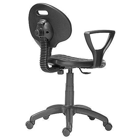 Scaun profesional cu brate Nor negru [1]