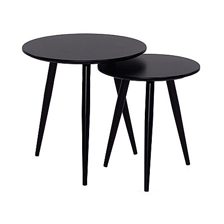 Mese cafea - Set 2 mese cafea SL Cleo negru