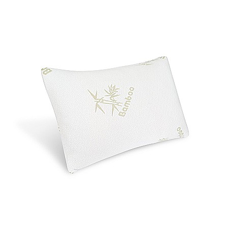 Set 2 perne bambus memory foam, 50x70 cm, husa detasabila lavabila la 40°C [3]
