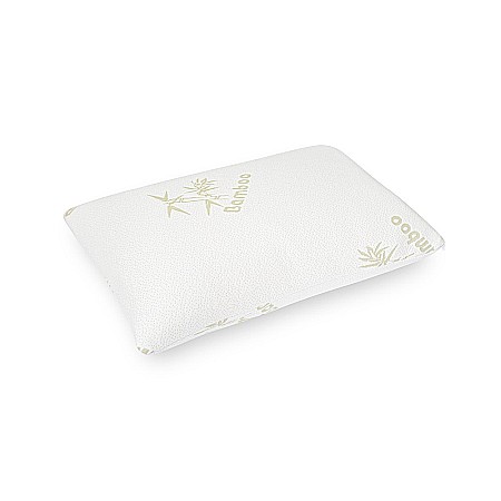 Set 2 perne bambus memory foam, 50x70 cm, husa detasabila lavabila la 40°C [2]
