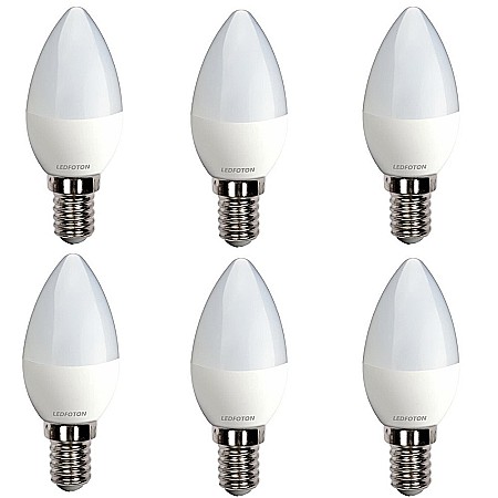 Iluminat - Set 6 Becuri cu led 4W E14 Lumina calda LF 3042