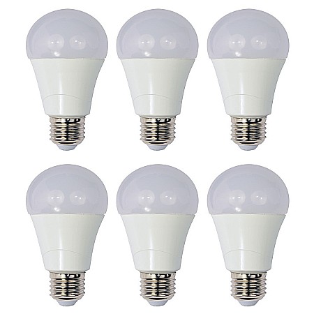 Produse - Set 6 Becuri LED Drimus 12W E27 Lumina Rece DL-6121