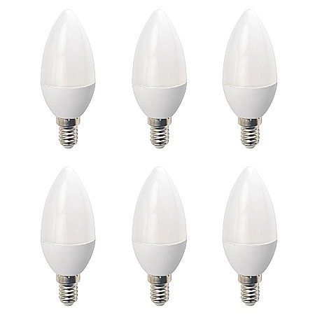 Produse - Set 6 Becuri LED Drimus E14 6W lumina rece DL-6062