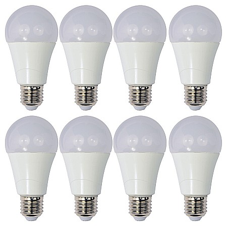 Produse - Set 8 Becuri LED Drimus 12W E27 Lumina Rece DL 6121