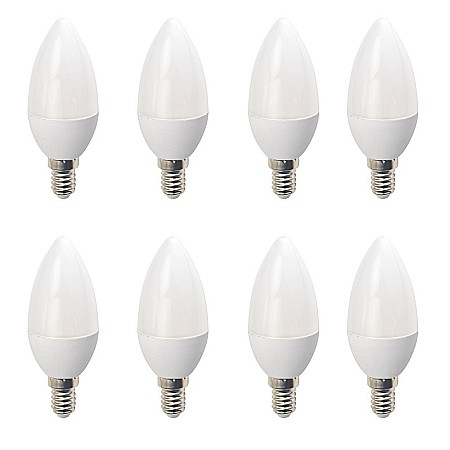 Produse - Set 8 Becuri LED Drimus E14 6W lumina rece DL-6062