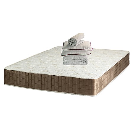 Produse - Set Avantaj Saltea Superortopedica Lux ROMA 160x200x23 plus 2 perne 50x70 plus Husa plus Pilota microfibra iarna 180x200