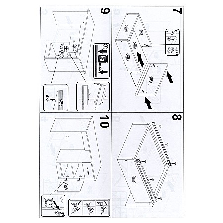 Set birou cu usa si sertar HM Elmo, Pal melaminat, 120x55x78 cm, stejar/antracit si scaun copii HM Coco 4, Ergonomic, Stofa, Inaltime ajustabila, 80 kg, Gri deschis [9]