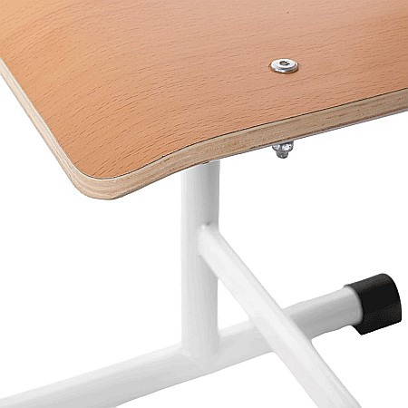 Set birou si scaun scolar, inaltime reglabila, natur [7]