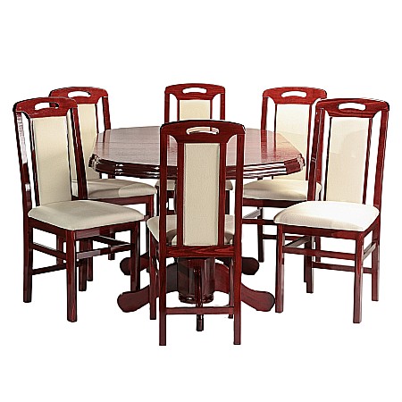 Set masa living SB Nork plus 6 scaune SB Tim mahon [1]