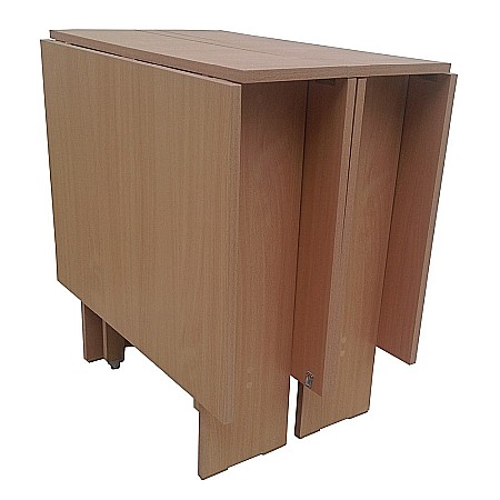 Set masa plianta 12 persoane, Pal Melaminat, insertii lemn masiv, 274x75x78 cm si 6 scaune pliante, tapiterie piele ecologica, fag [4]