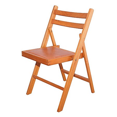 Set masa plianta cu spatiu depozitare, usa si sertar, Pal Melaminat, 160x96x80 cm si 6 scaune pliante lemn, tapitate cu piele ecologica, cires [5]