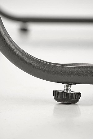 Set mobilier de gradina si terasa HM Conor, metalic, tapiterie textilena, cu canapea, fotolii si masuta cafea, 4 persoane, gri inchis [19]