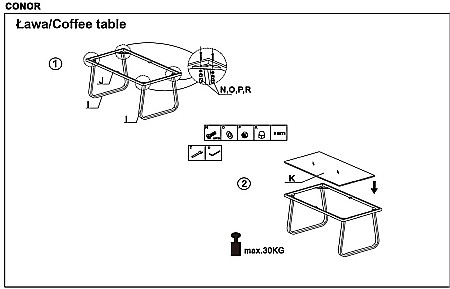 Set mobilier de gradina si terasa HM Conor, metalic, tapiterie textilena, cu canapea, fotolii si masuta cafea, 4 persoane, gri inchis [21]