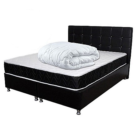 Set Saltea cu arcuri, Superortopedica Luna 160x200x20 cm, plasa de arcuri Bonell, sistem de aerisire perimetral, Saltsib plus pilota vara, microfibra, lavabila la 95°C, 180x200cm [3]