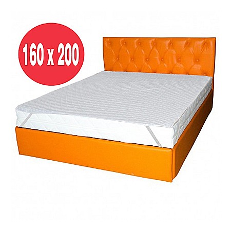 Set Saltea cu spuma, Mercur Comfort Flex Plus 160x200x20cm, fermitate mediu spre tare, hipoalergenica, husa detasabila, Saltsib plus husa matlasata, microfibra, lavabila la 95°C [1]