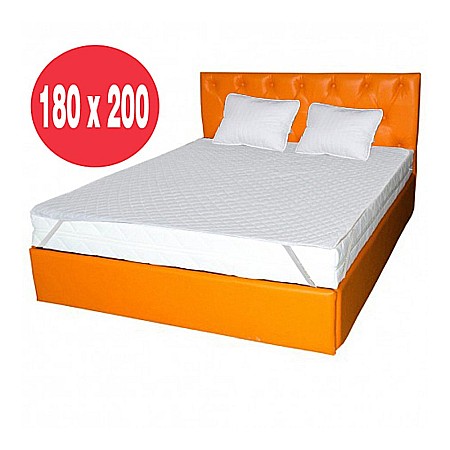 Set Saltea cu spuma, Mercur Comfort Flex Plus 180x200x20cm, fermitate mediu spre tare, hipoalergenica, husa detasabila, Saltsib plus 2 perne matlasate 50x70cm, umplutura fibre de poliester, lavabile la 60°C si husa microfibra, antialergica [3]