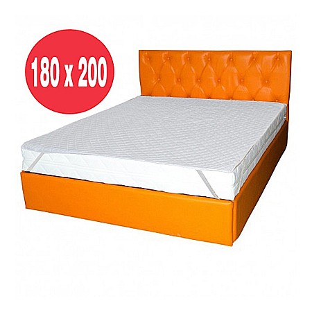 Set Saltea cu spuma, Mercur Comfort Flex Plus 180x200x20cm, fermitate mediu spre tare, hipoalergenica, husa detasabila, Saltsib plus husa matlasata, microfibra, lavabila la 95°C [1]