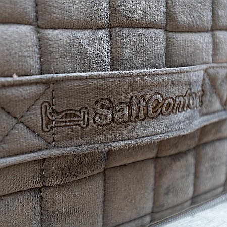 Set Saltea ortopedica cu arcuri Roza Super Lux Ortopedic 160x200x25cm, fermitate mediu-tare, plasa arcuri Bonell, fara vara-iarna, aerisire spaceair, greutate maxima sustinuta 100 kg/utilizator, 2 perne matlasate, husa hipoalergenica, pilota iarna [5]