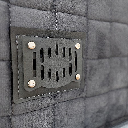 Set Saltea ortopedica, cu arcuri, Roza Super Lux Ortopedic 180x200x25cm, fermitate mediu spre tare, plasa de arcuri Bonell, fara vara-iarna, banda de aerisire spaceair, greutate maxima sustinuta 100 kg/utilizator, Salt Confort, husa matlasata antialergica [6]