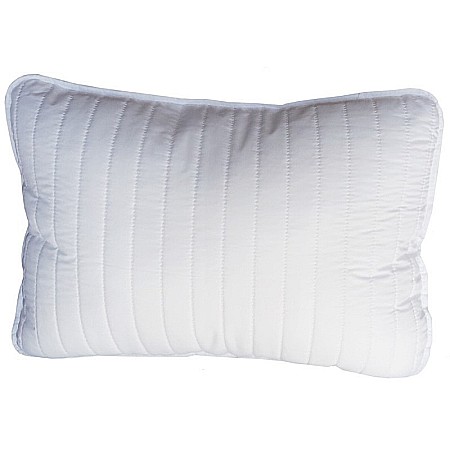 Set Saltea ortopedica cu arcuri Super Ortopedica Sofia, 180x200x20cm, fermitate medie, cu plasa arcuri tip Bonell, fata vara-iarna, sistem aerisire cu butoni, Saltex plus 2 perne matlasate antialergice, 50x70cm si husa hipoalergenica, lavabila la 95°C [2]